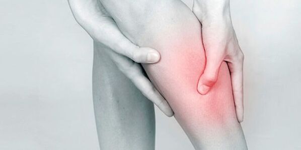 leg pain with osteochondrosis