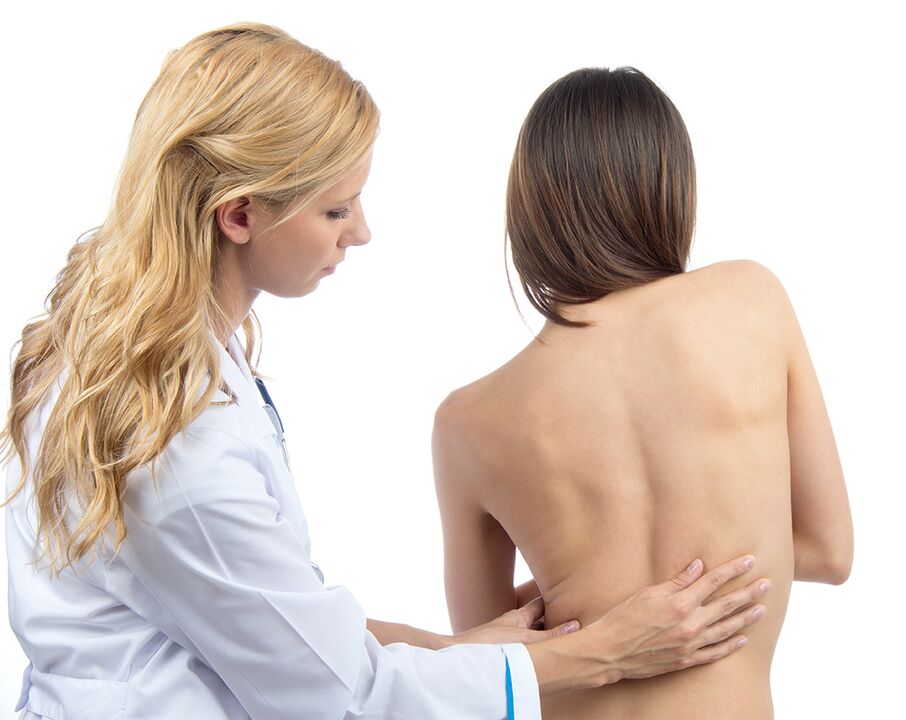 a visit to the doctor for back pain