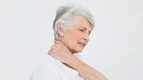 neck pain is the cause of cervical osteochondrosis